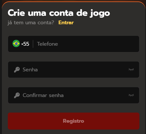 Formulário de Registro Y34Y